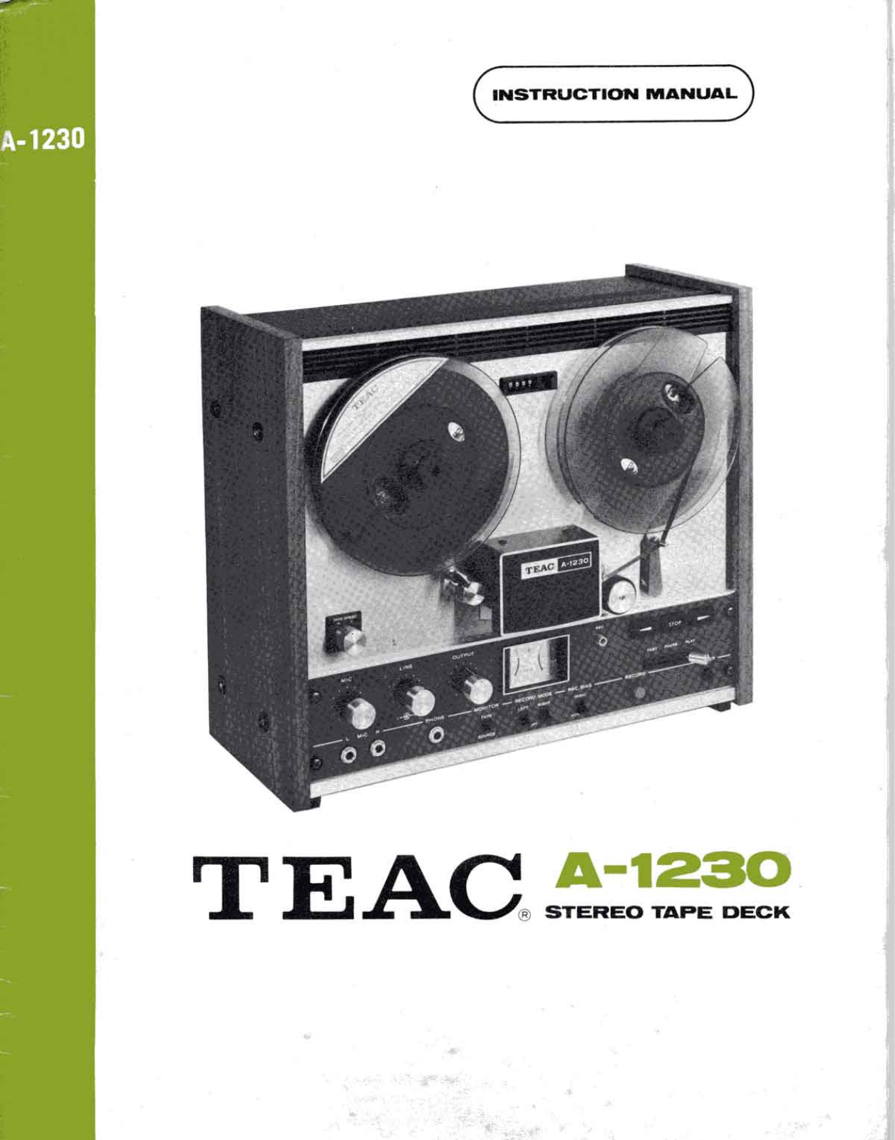 TEAC A-1230 Owners manual
