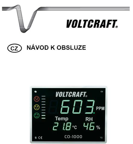 VOLTCRAFT CO-1000 User guide