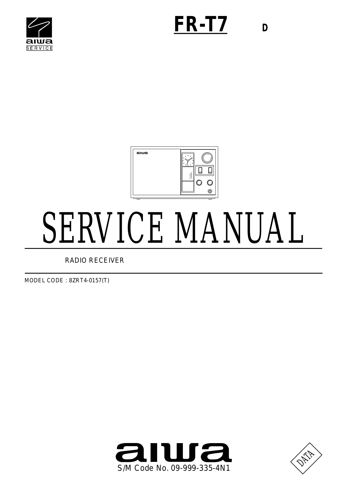 Aiwa FRT-7 Service manual