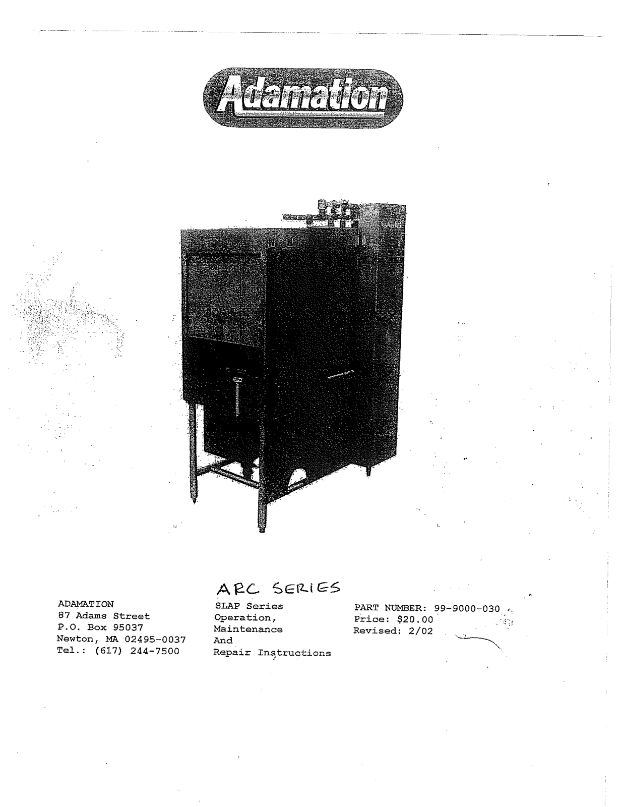 Adamation ARC-44 User Manual