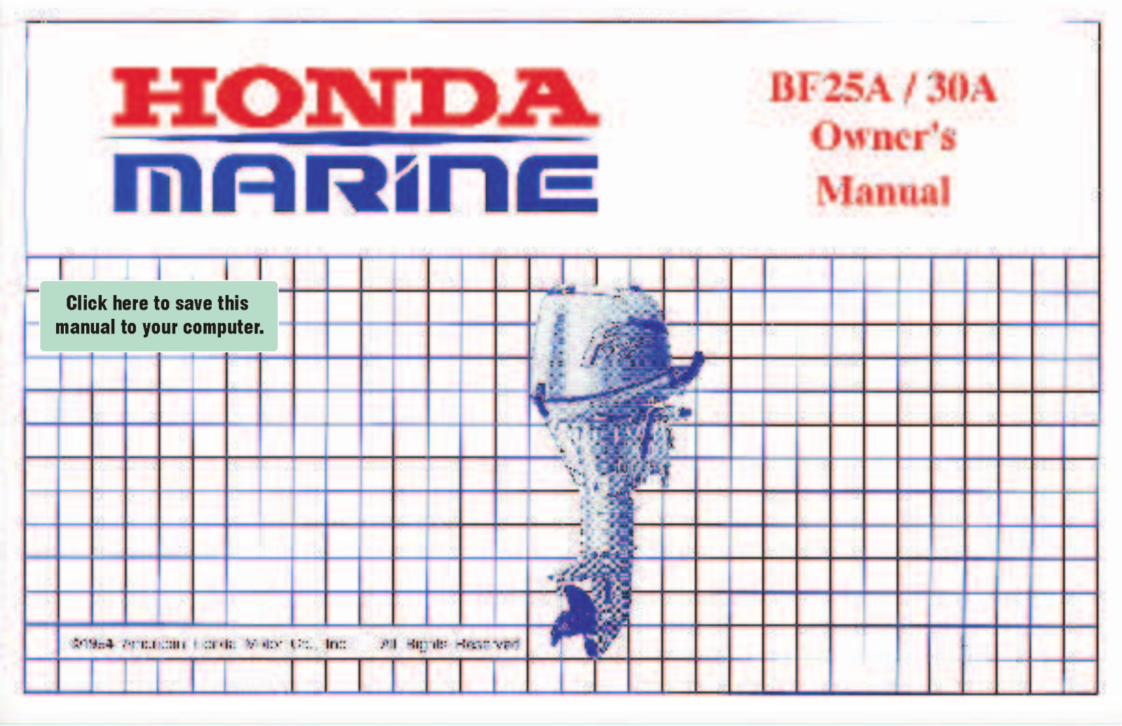 Honda Power Equipment BF30A, BF25A User Manual - ManualMachine.com