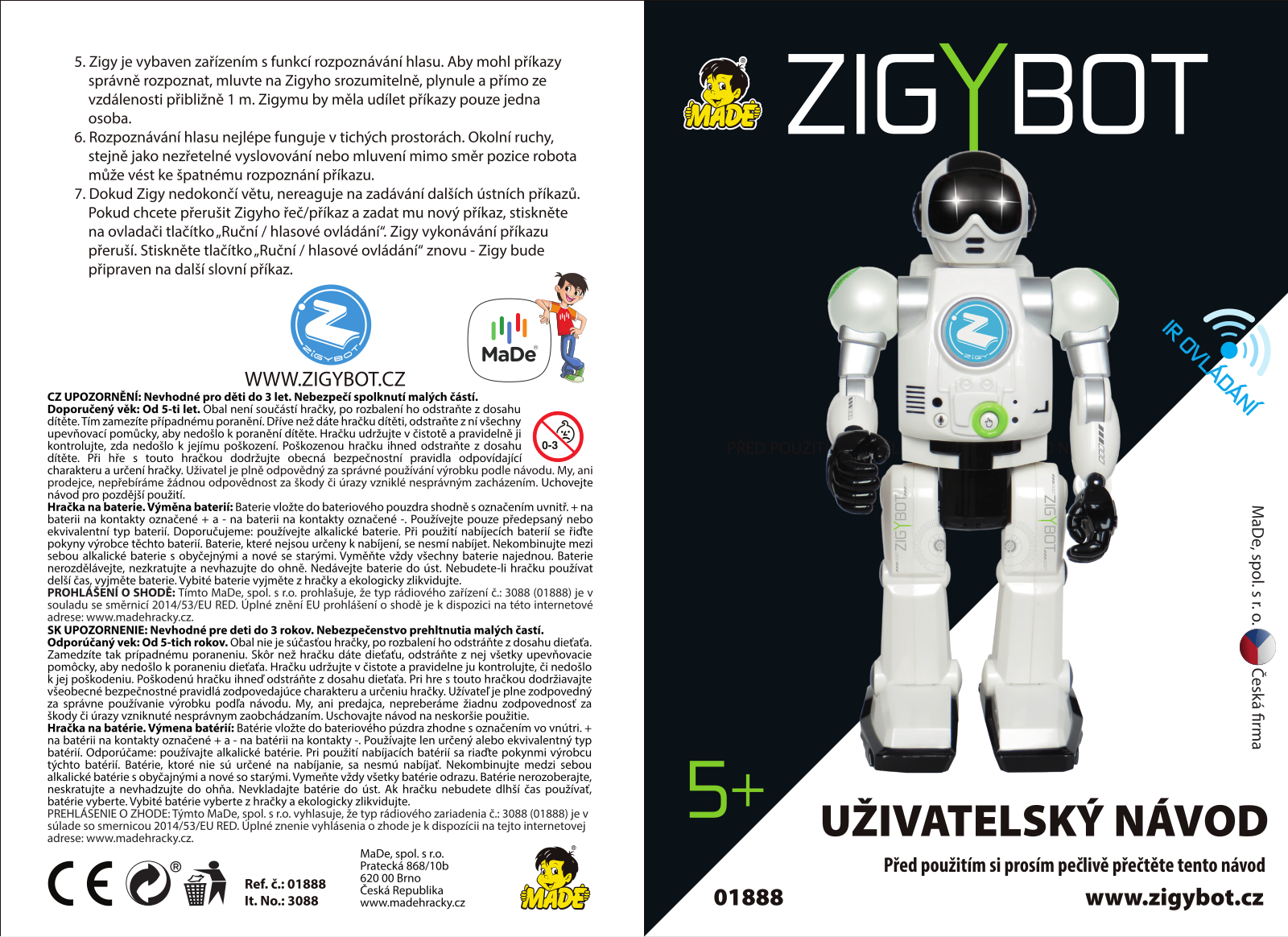 MaDe Zigy User Manual