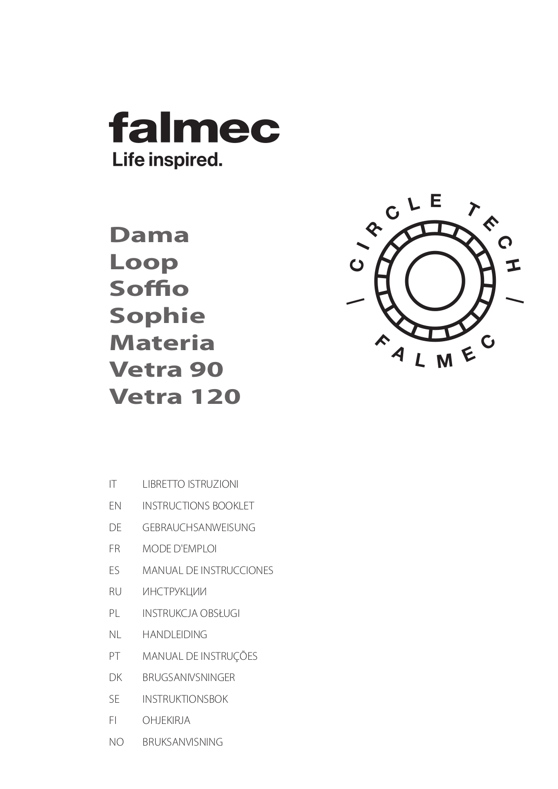 FALMEC SOPHIE User Manual