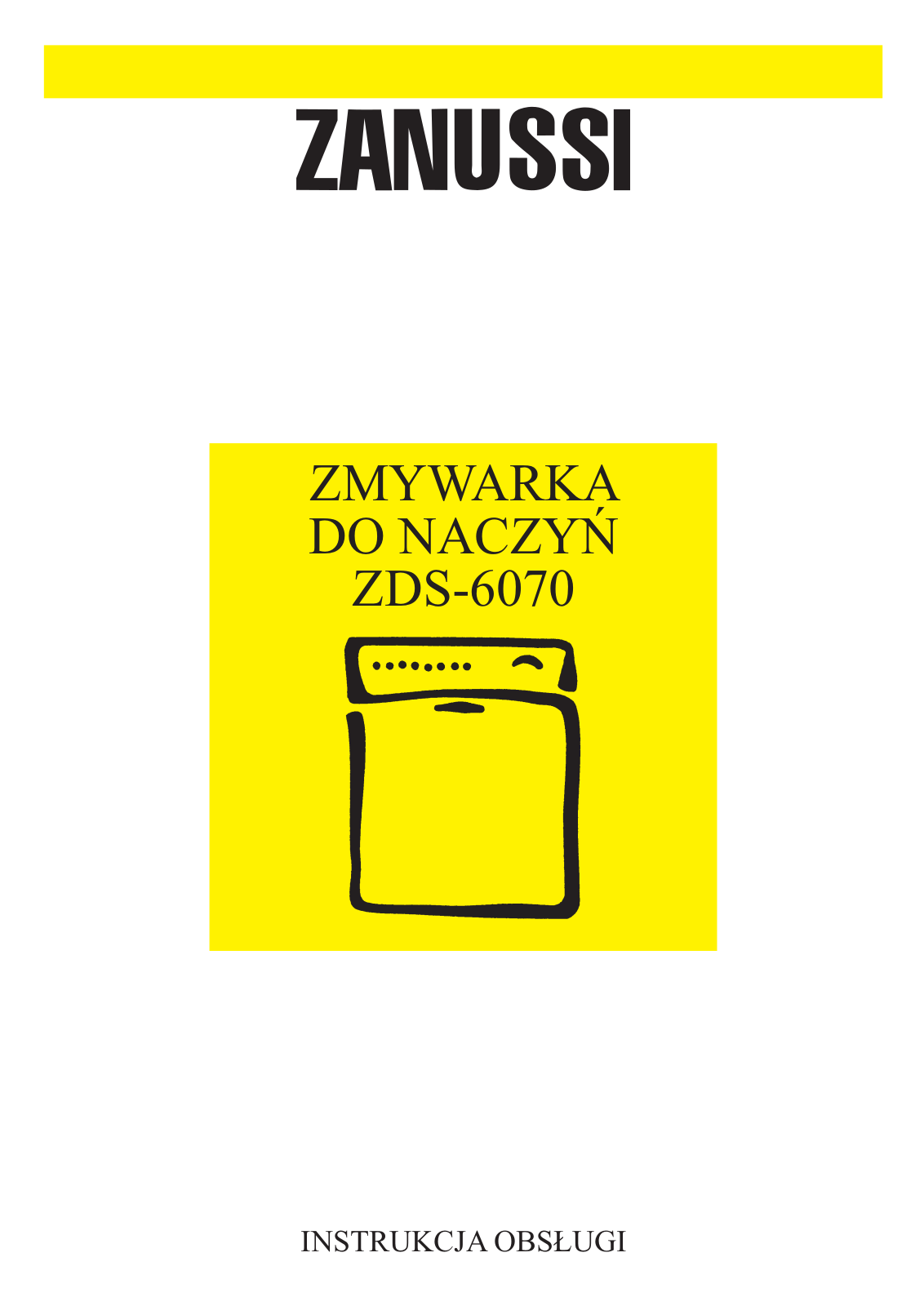 Zanussi ZDS6070X User Manual