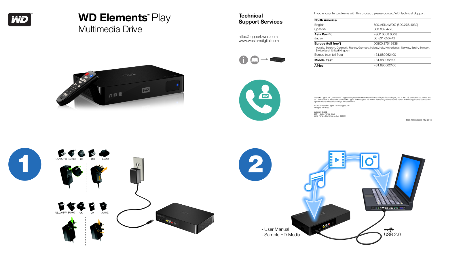 Western Digital 4779-705045 Quick Installation Guide