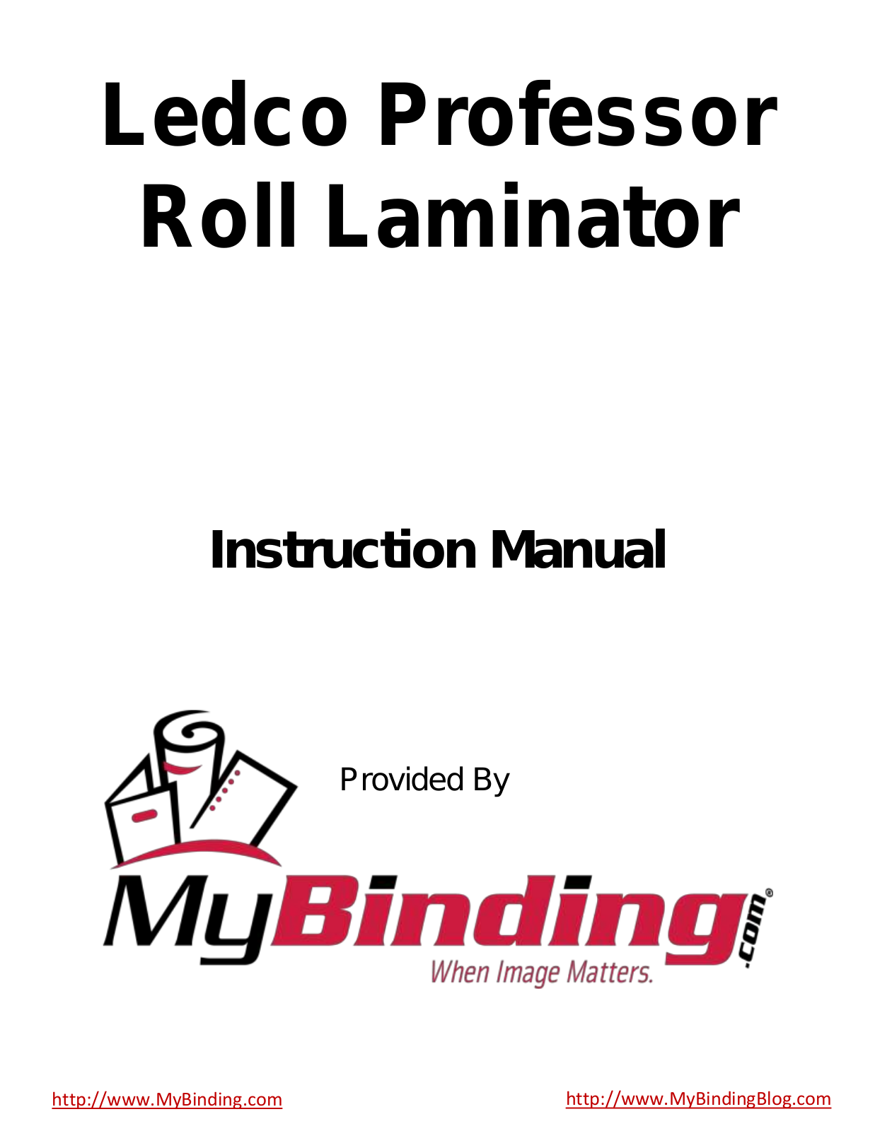 Ledco Professor, Professor 27 Instruction Manual