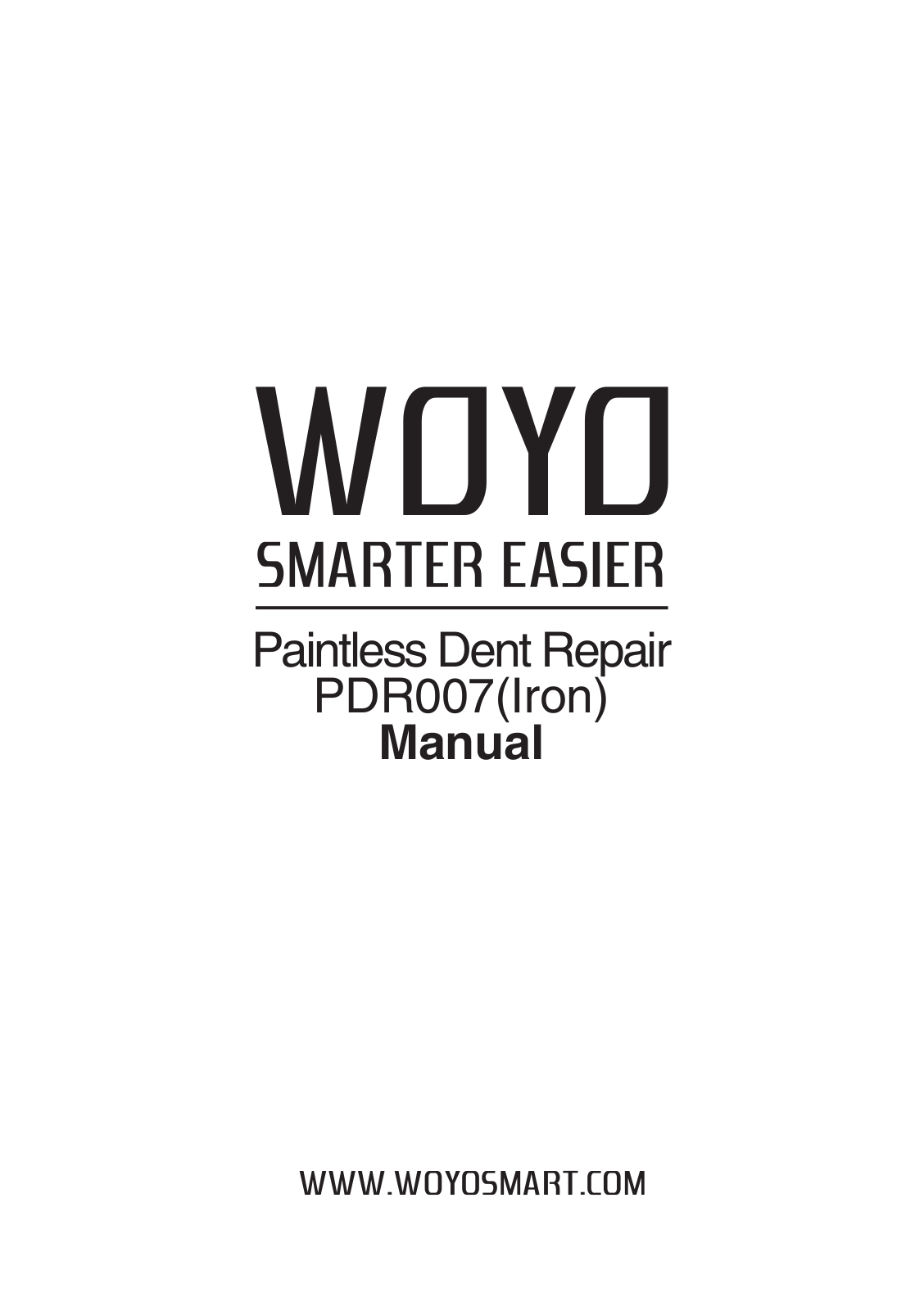 Woyo PDR007 User Manual