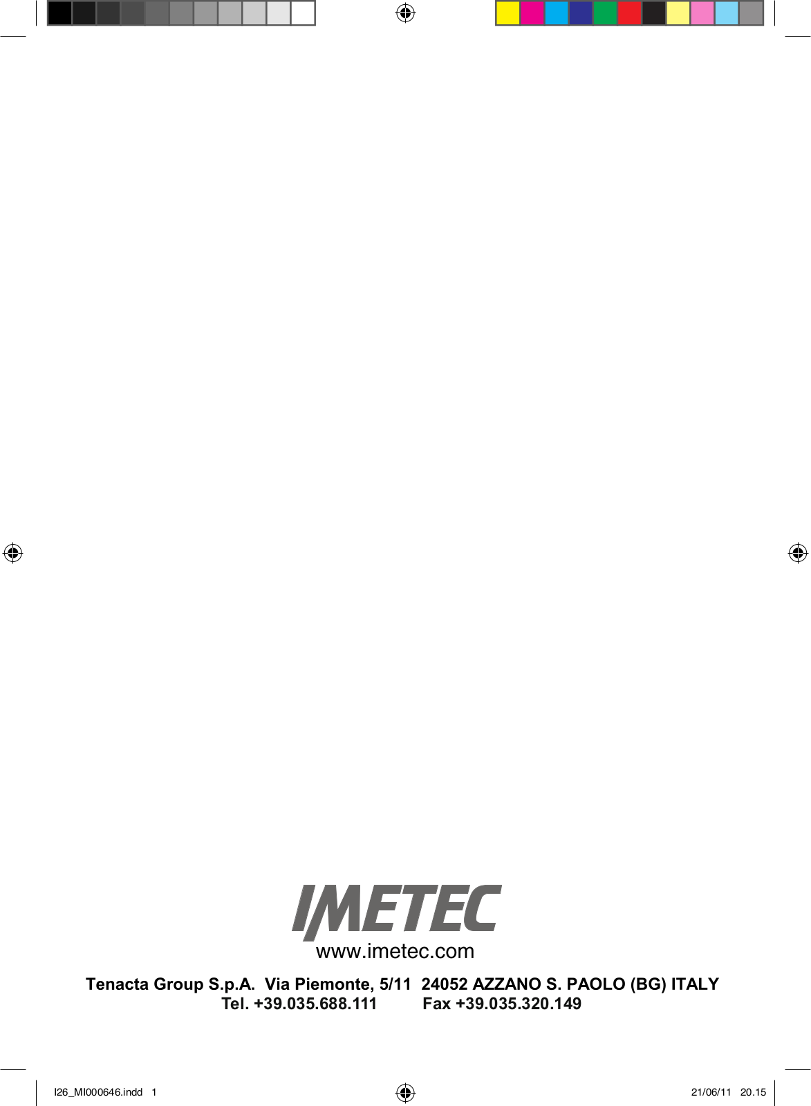 Imetec BF4 400 User Manual