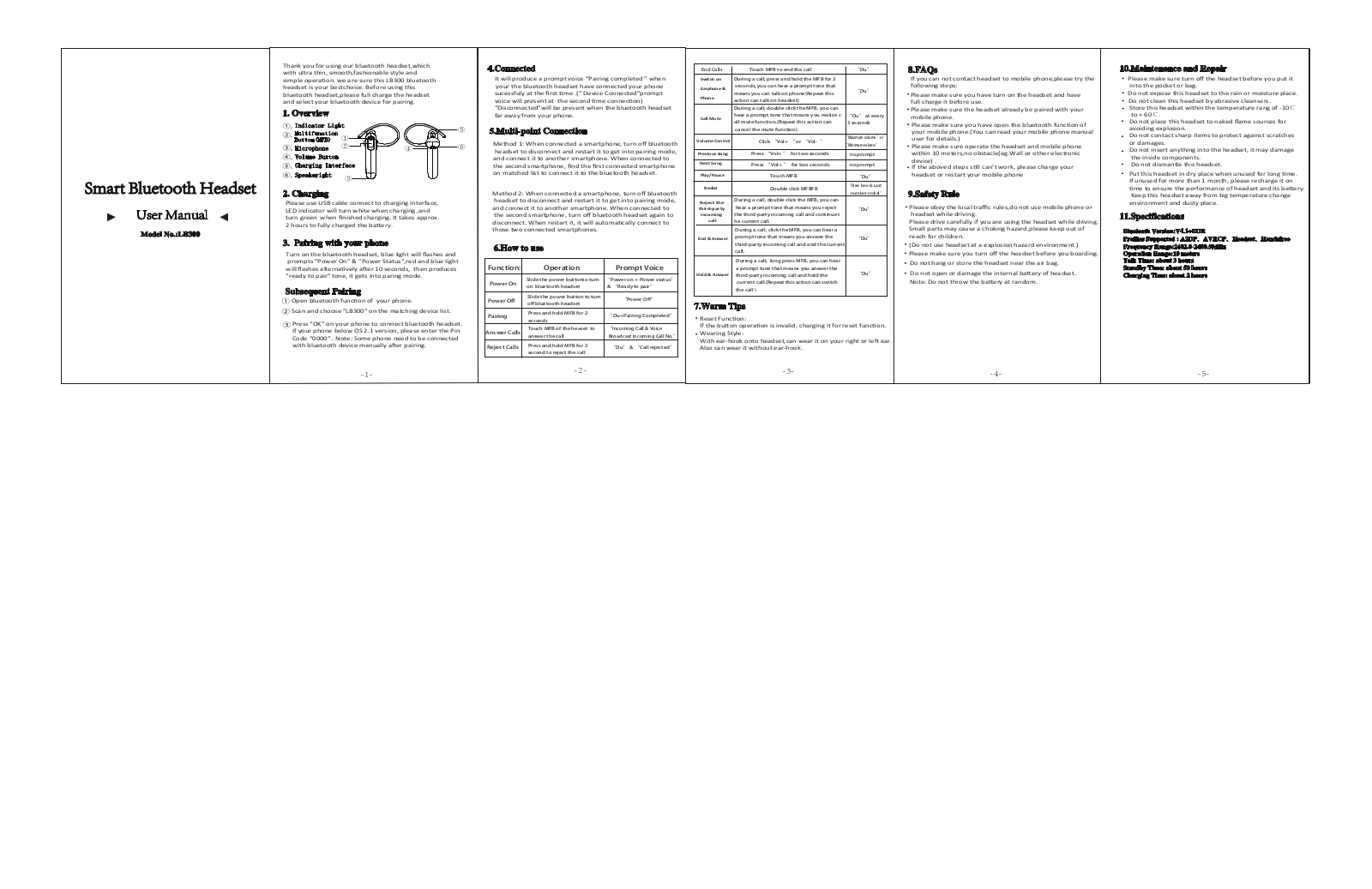 Southern Telecom STBT11 Users Manual