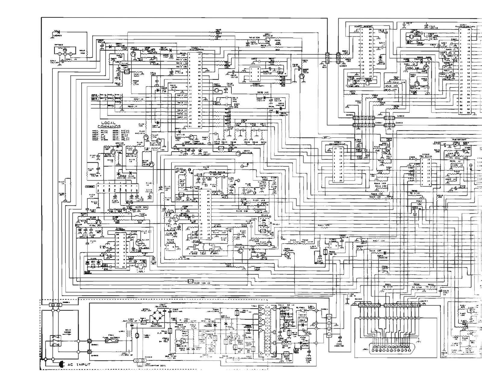 Audiovox TVI9329, TVI9425, TVI9629 Schematic