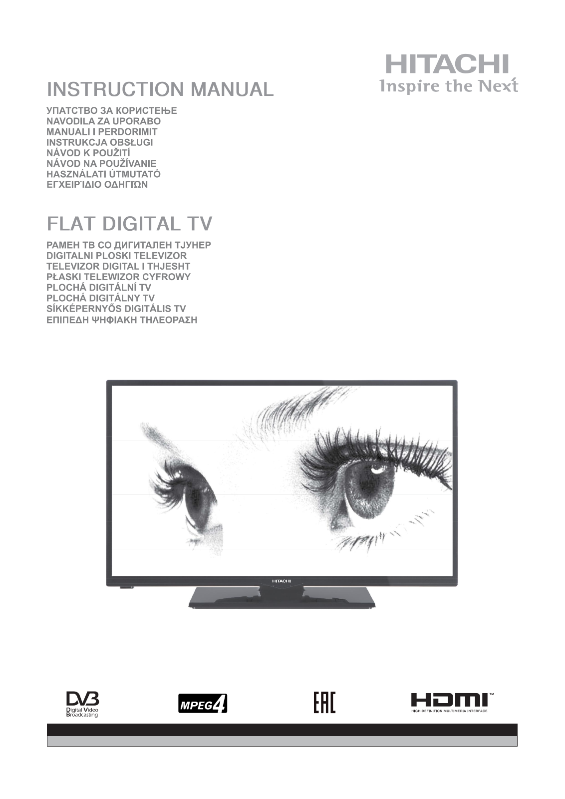 Hitachi 24HYC05, 22HYC06 User Manual