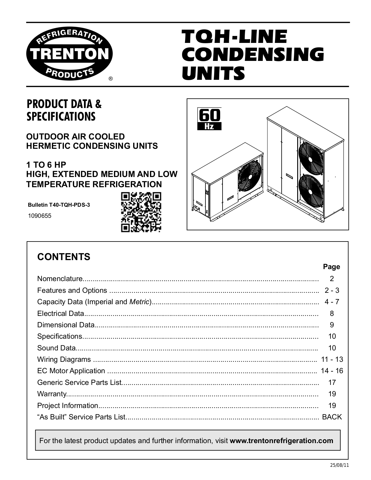 Trenton TQHA010E6-H User Manual