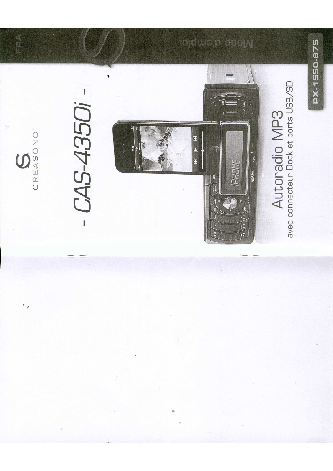 CREASONO CAS-4350I, PX-1550-675 User Manual