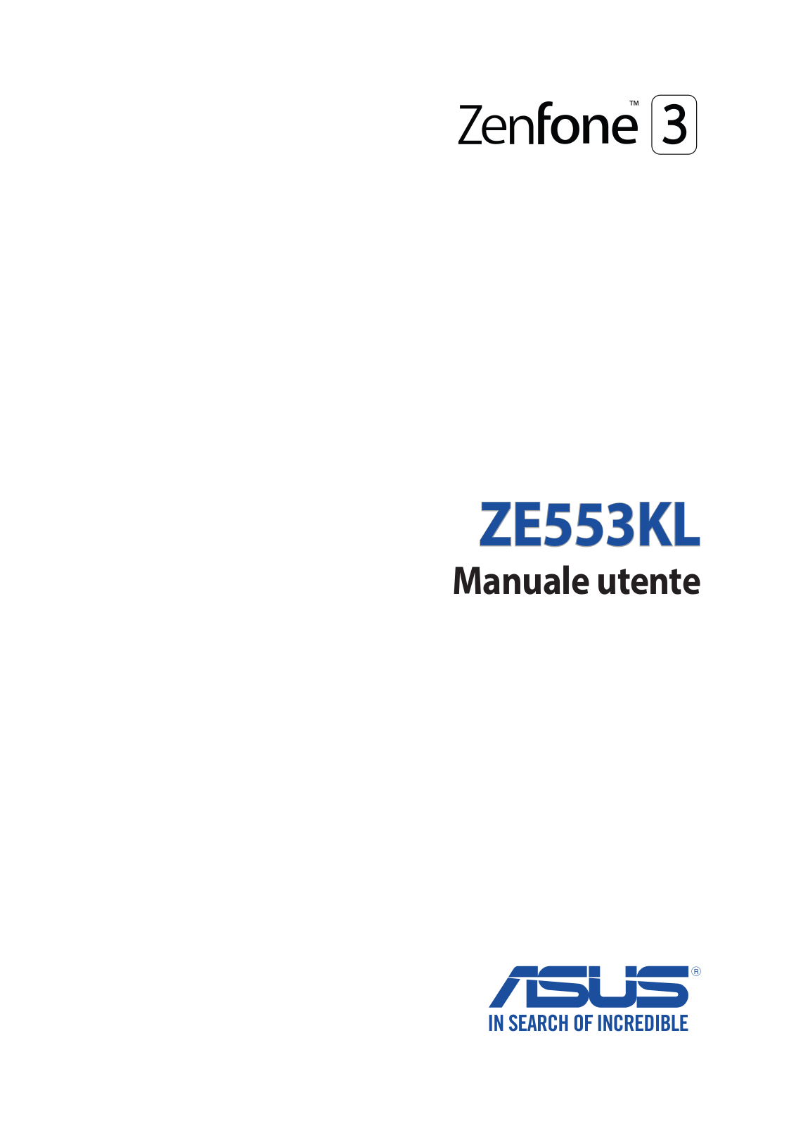 Asus ZE553KL E-Manual