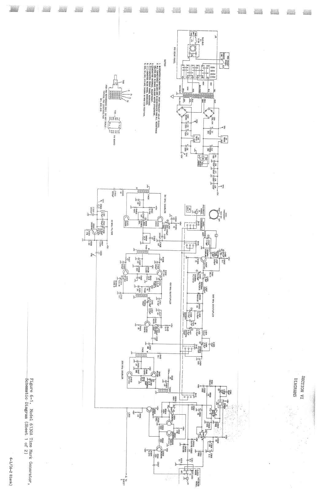 Ballantine 6130A Cirquit Diagram