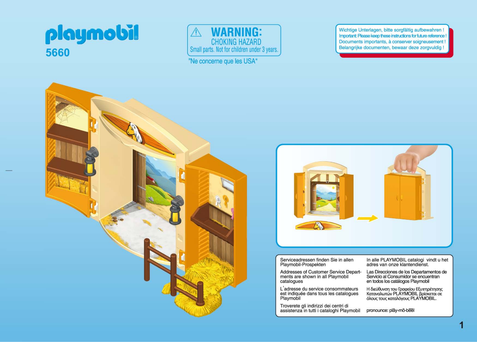 Playmobil 5660 Instructions