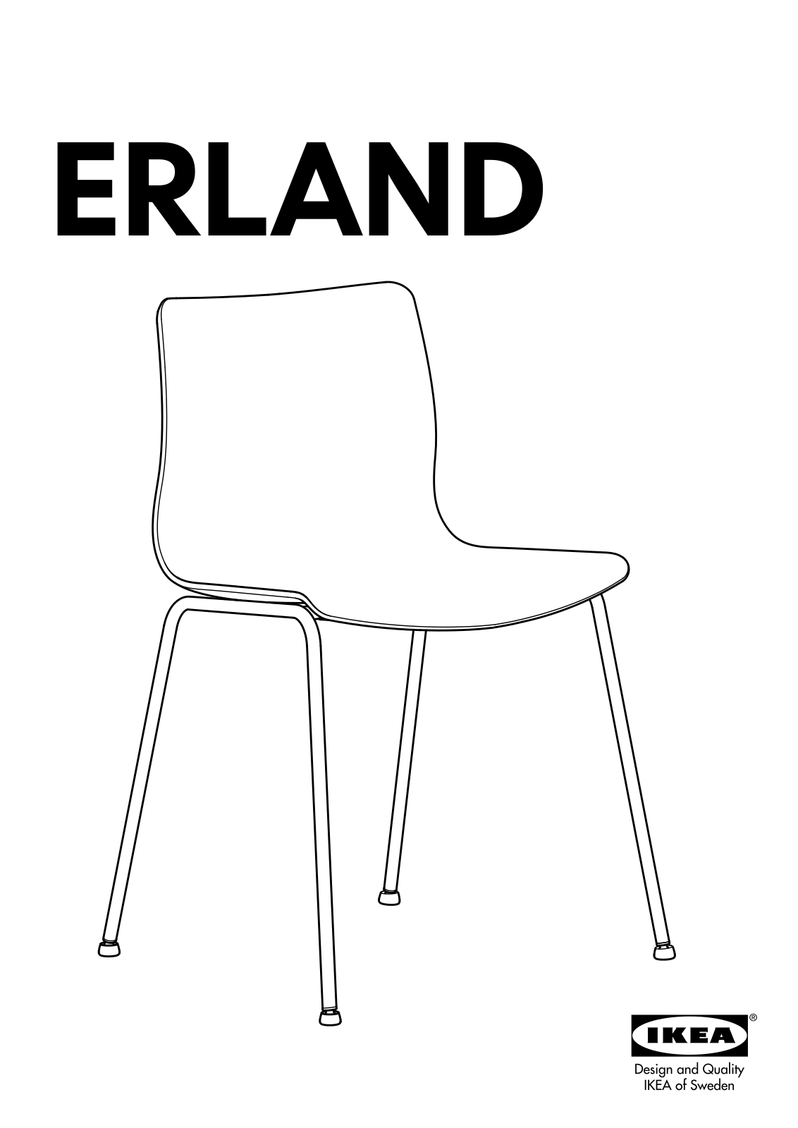 IKEA ERLAND User Manual