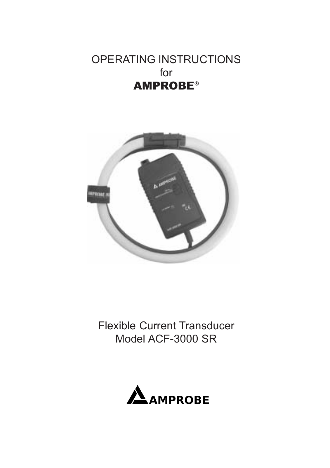 Amprobe ACF-3000-SR User Manual