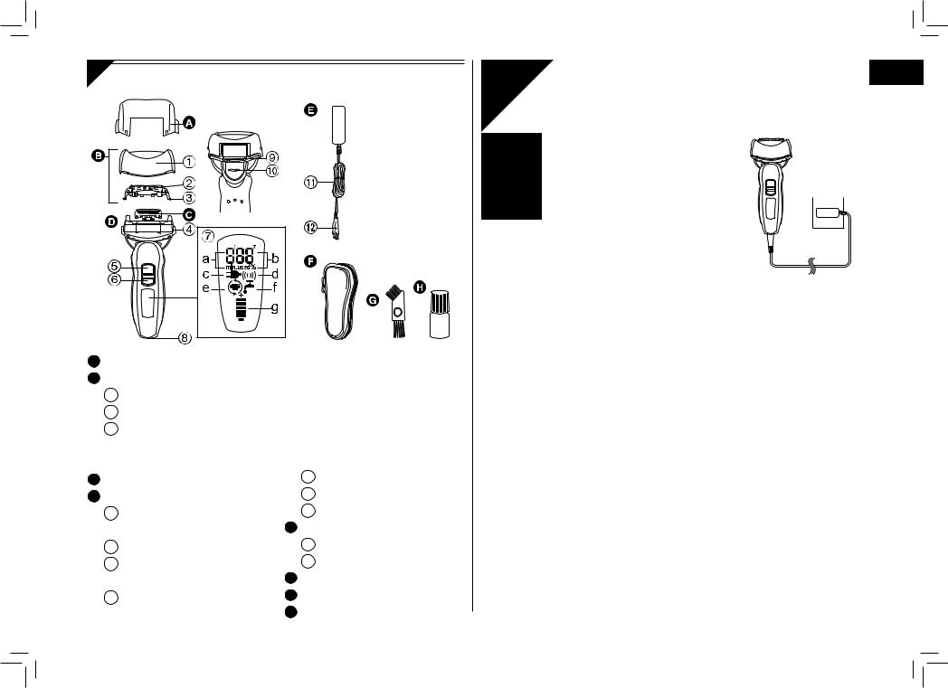 Panasonic ES-LA63 User Manual