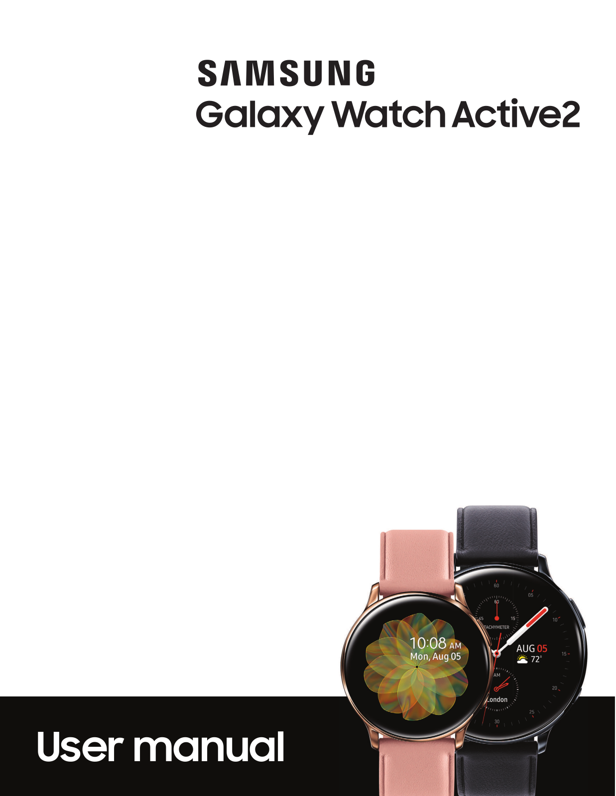 Samsung Galaxy Watch ACTIVE2 User Manual