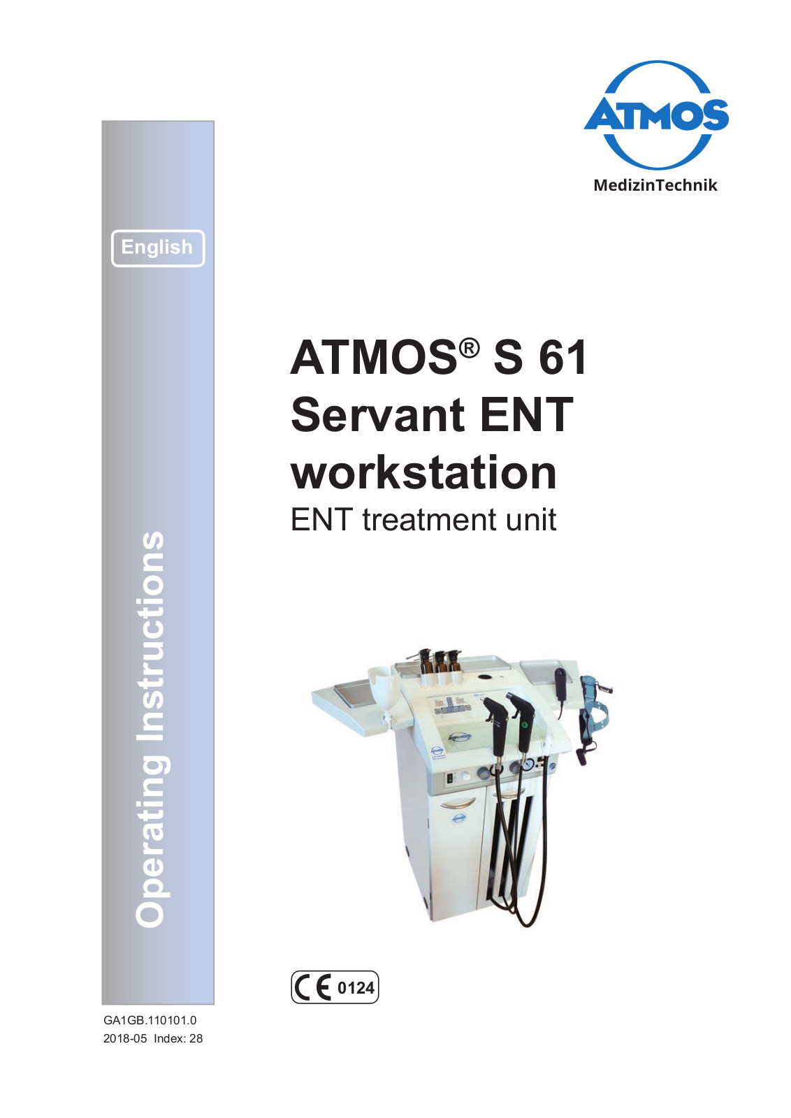 Atmos S 61 Operating Instructions Manual
