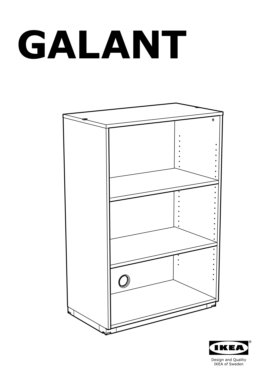 IKEA GALANT User Manual