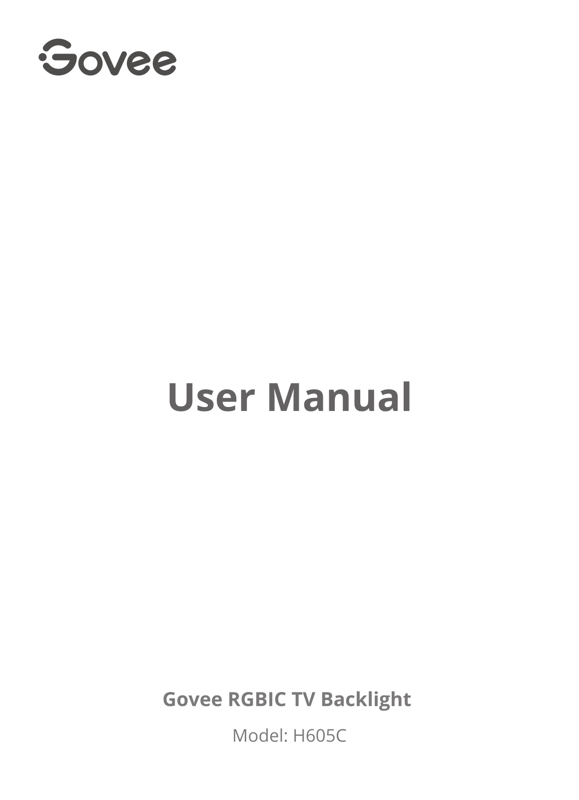 Govee H605C User guide - ManualMachine.com