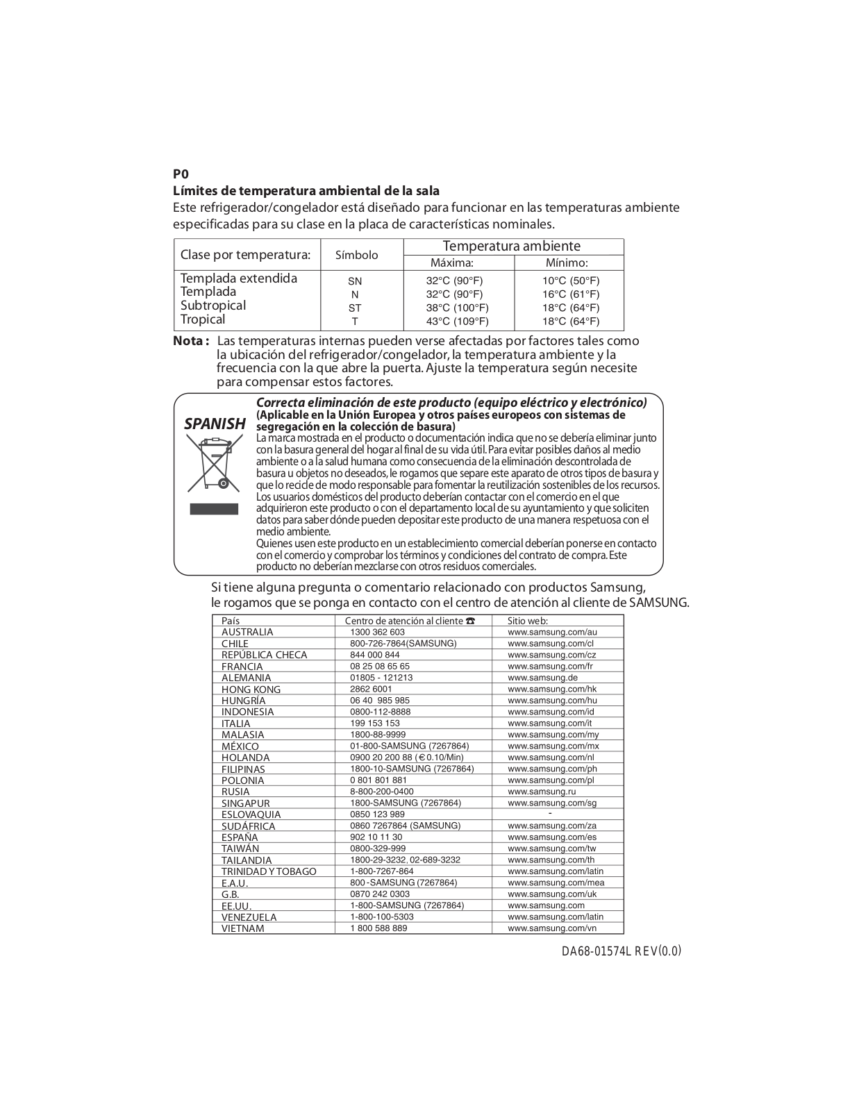 Samsung RT41MBSW, RT45MAMT, RT45MASW, RT45MASM, RT44MBSW User Manual