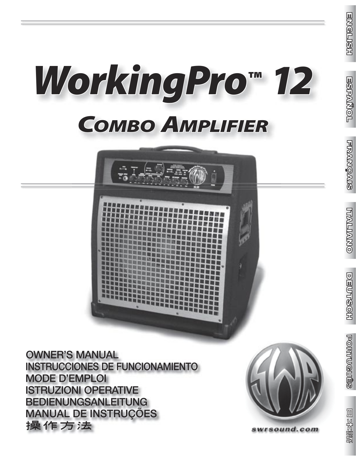 SWRSound WorkingPro 12 User Manual