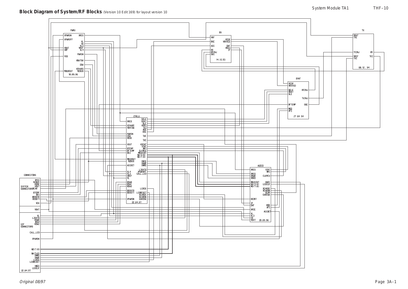 Nokia 550 Circuit Diagram of System Blocks 03