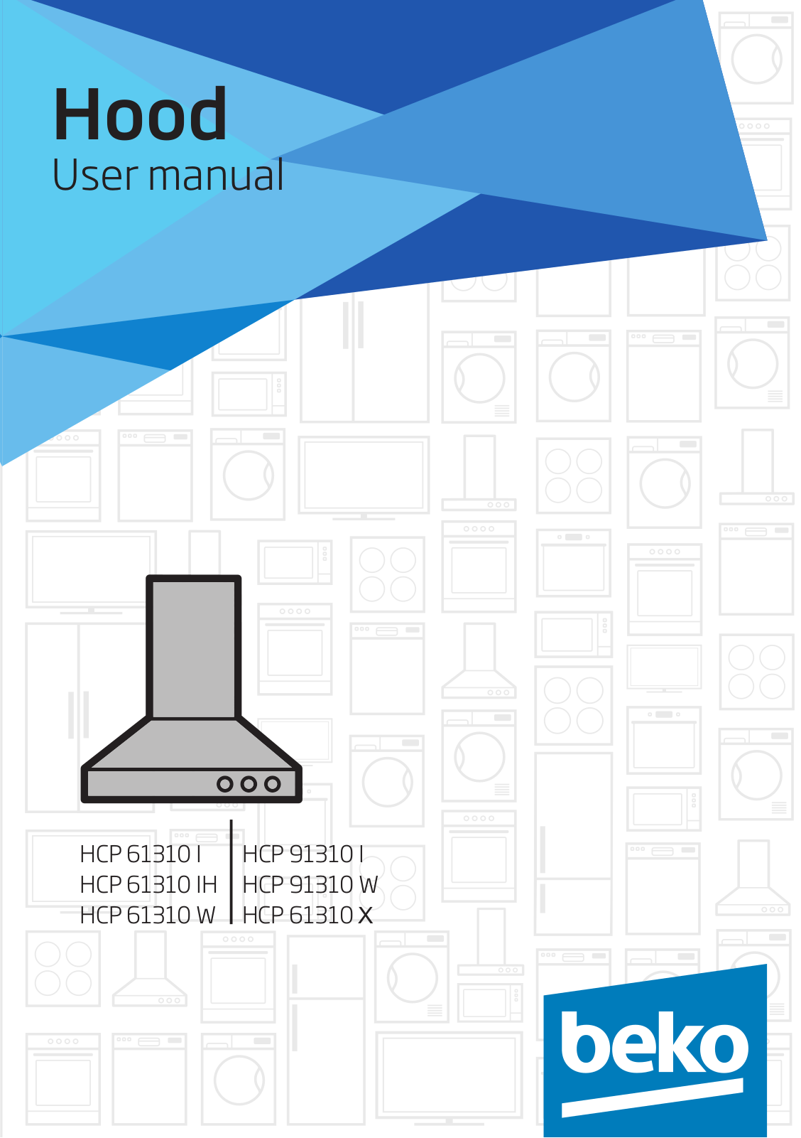 Beko HCP 61310 I, HCP 61310 IH, HCP 61310 W, HCP 91310 I, HCP 91310 W User manual