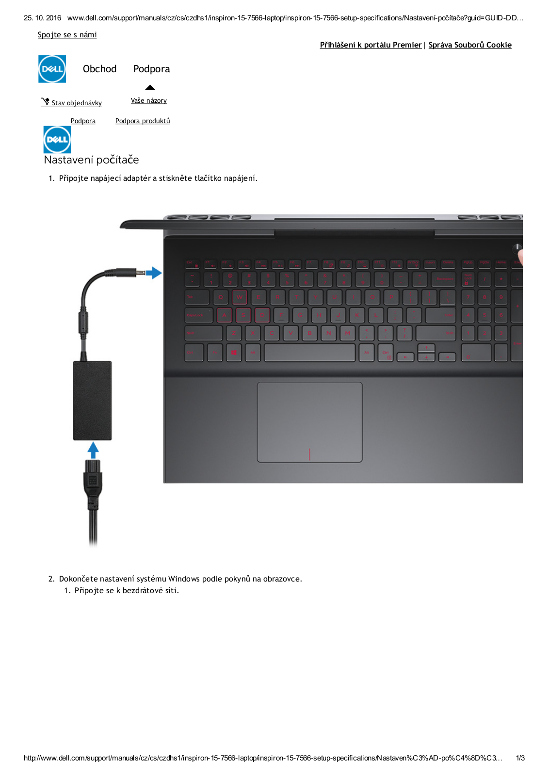 Dell Obchod Podpora User Manual