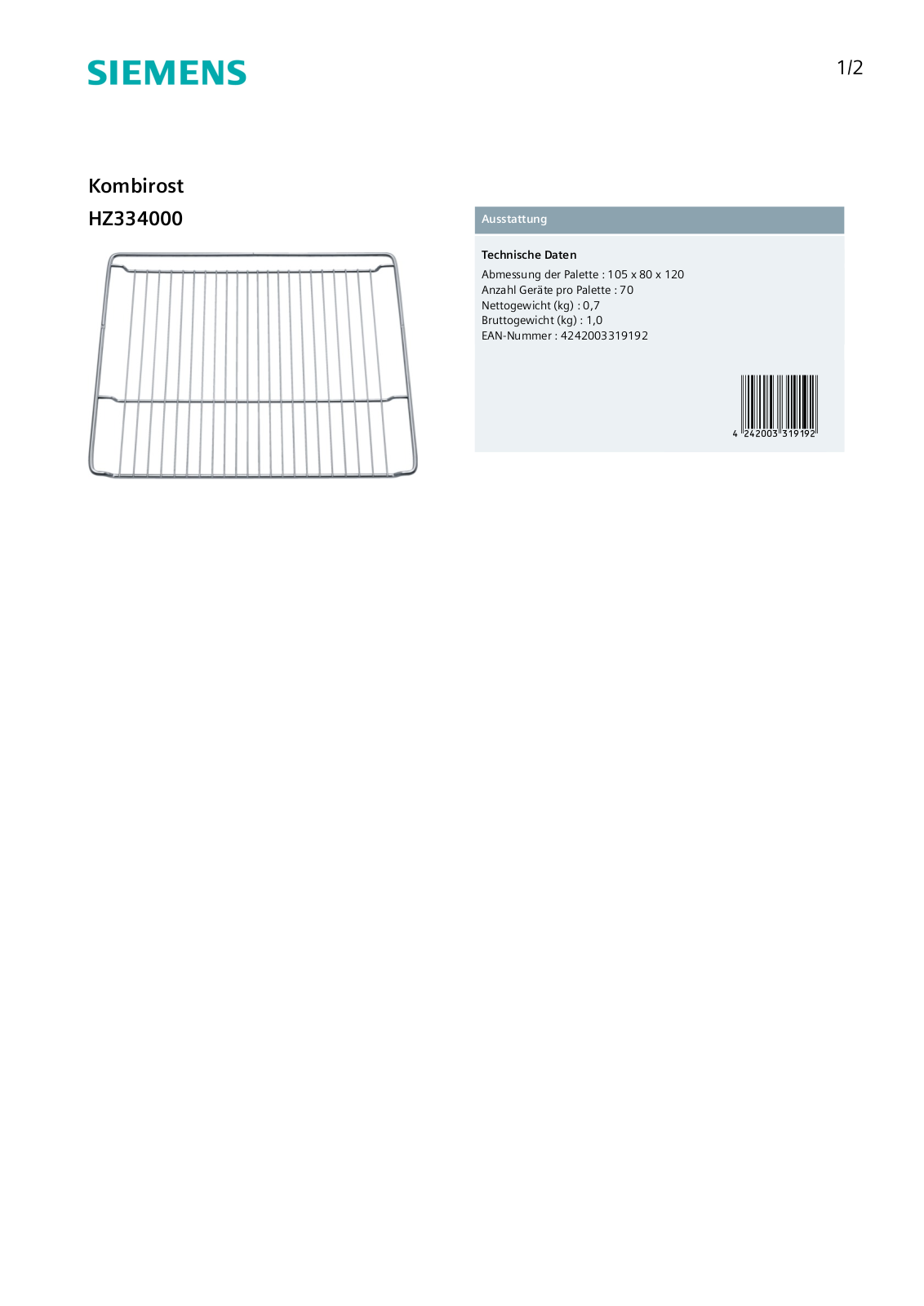 Siemens HZ334000 User Manual