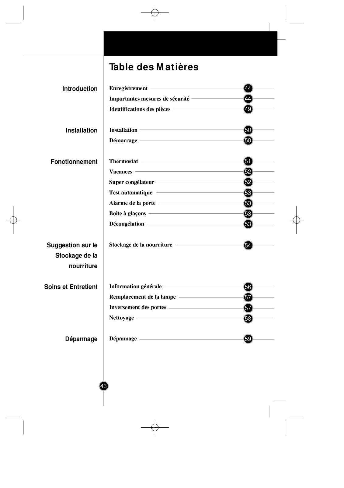 LG GR-419GTCA User Manual