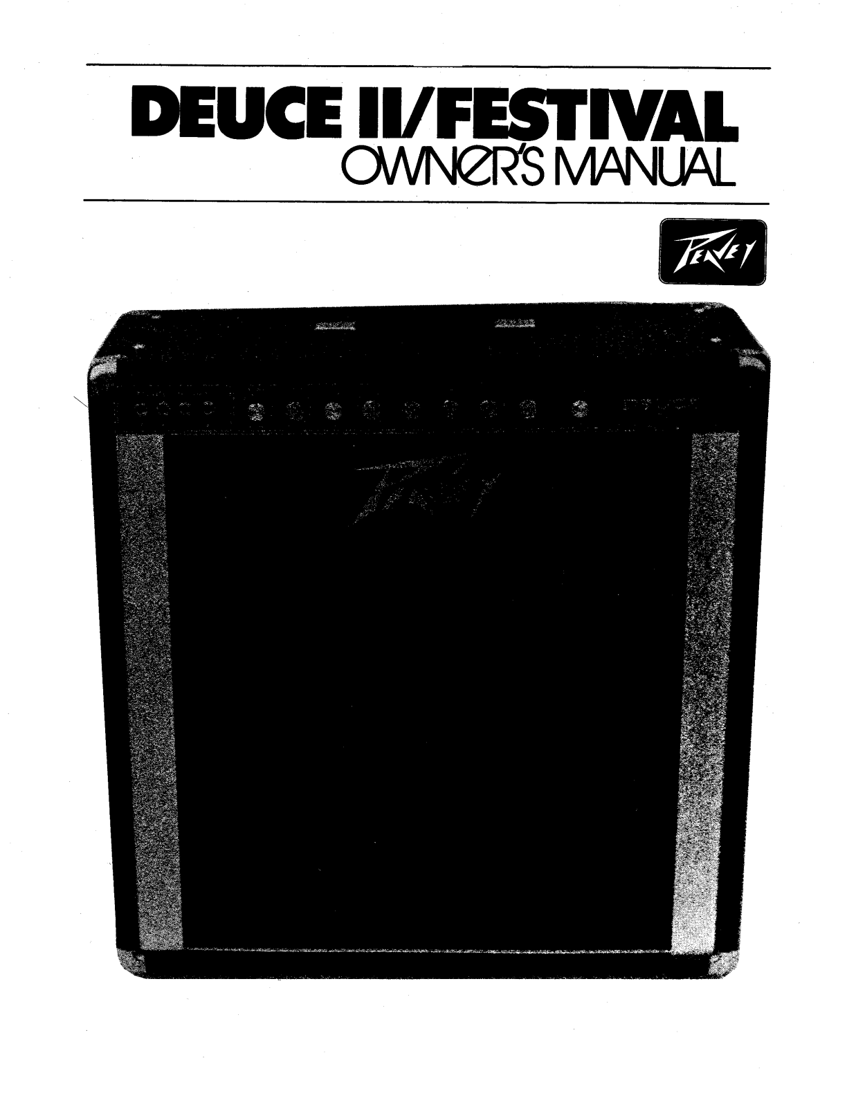 Peavey Deuce II-Festival User Manual