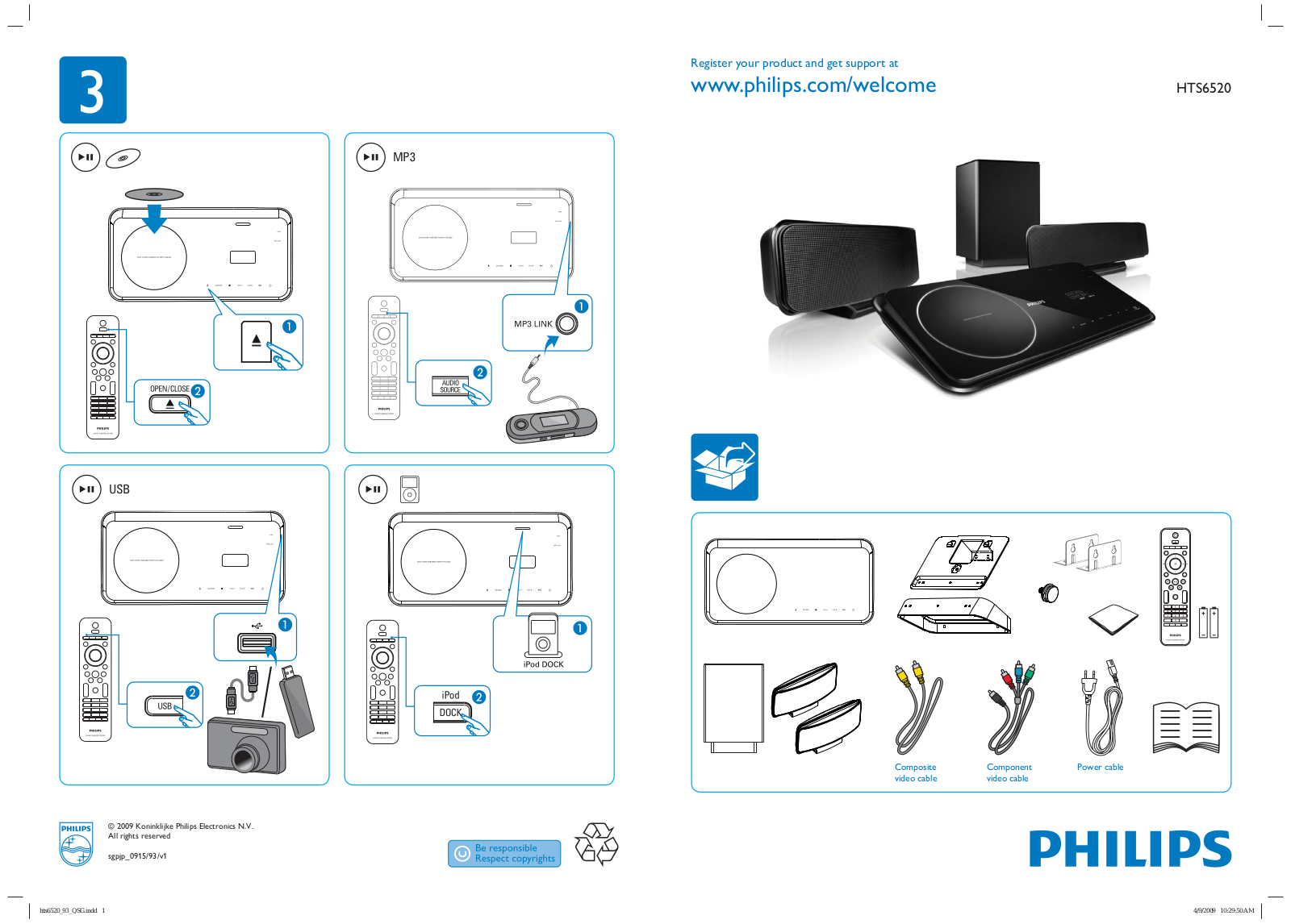 Philips HS6520 User Guide