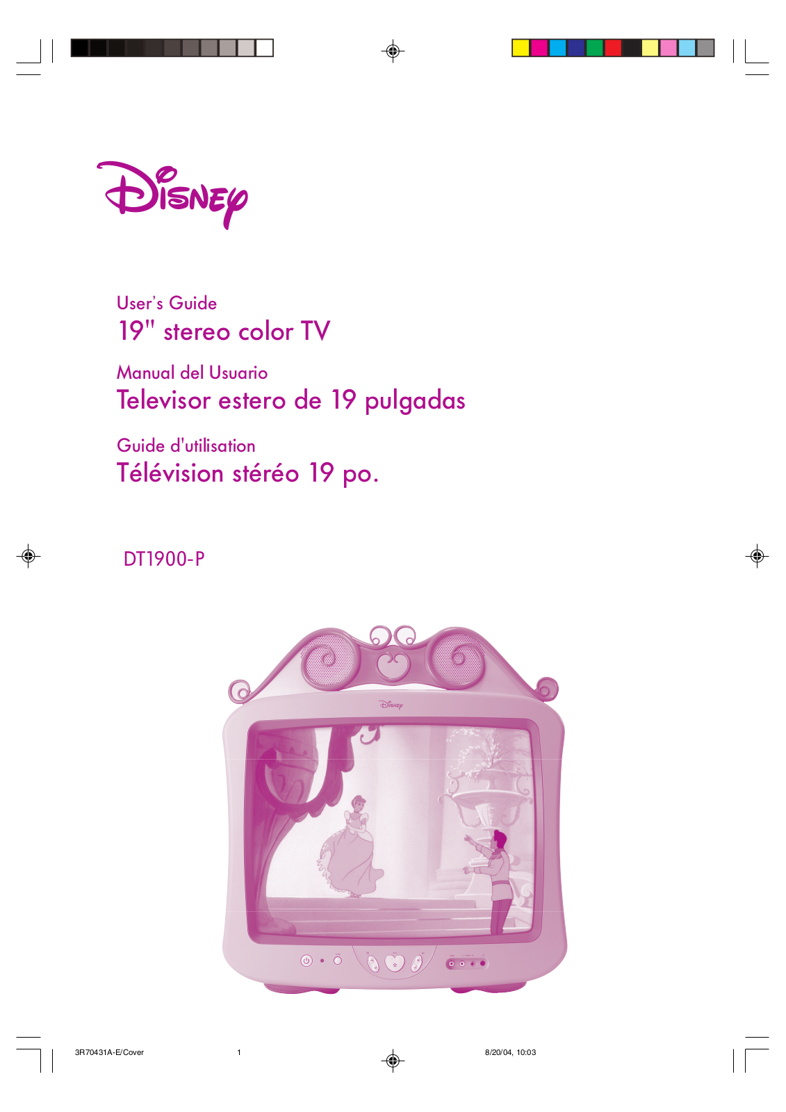 Disney DT1900-P User Manual