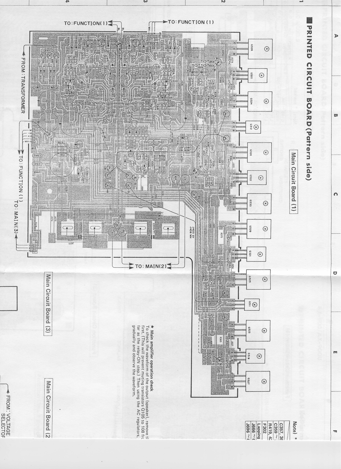 Yamaha AX-900 Schematic