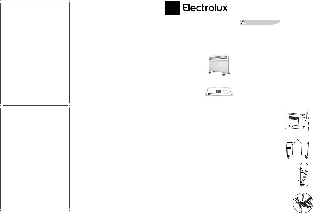 Electrolux ECH/AS-1000 ER, ECH/AS-1500 ER, ECH/AS-2000 ER User manual