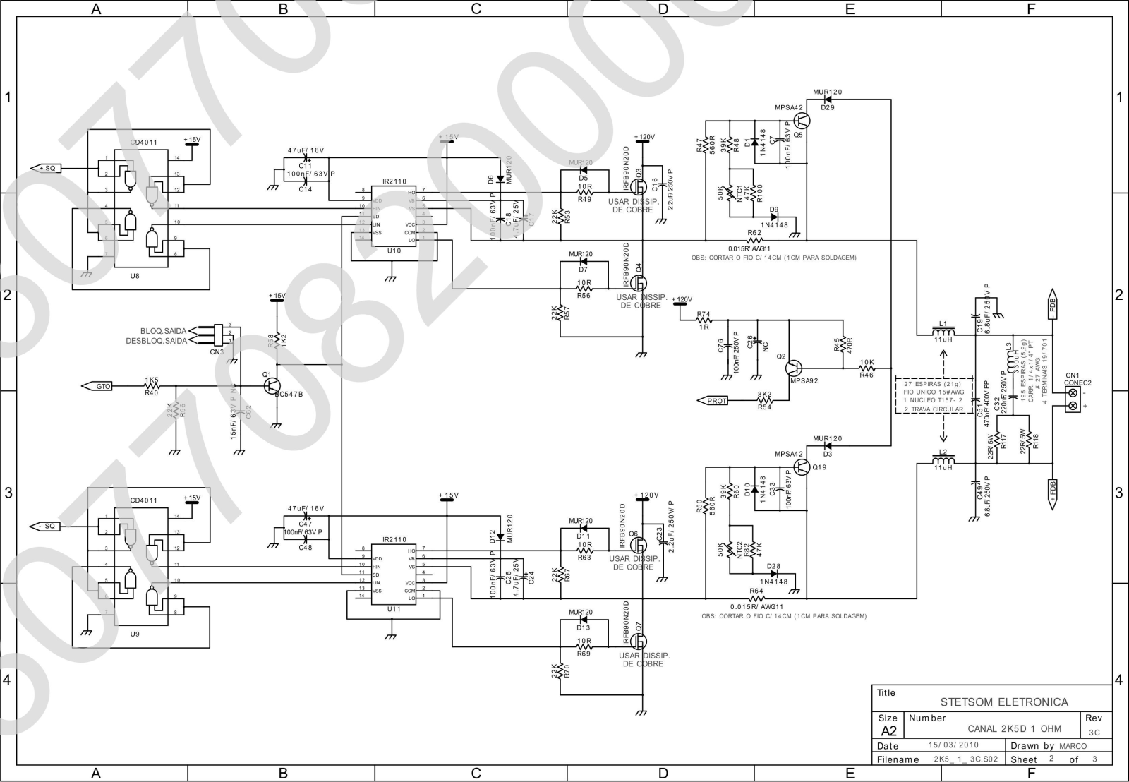 STETSOM PRE 2K5D Schematics - ManualMachine.com