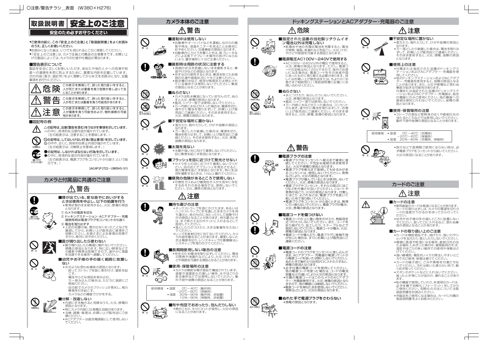 Sanyo DSC-E6 User guide