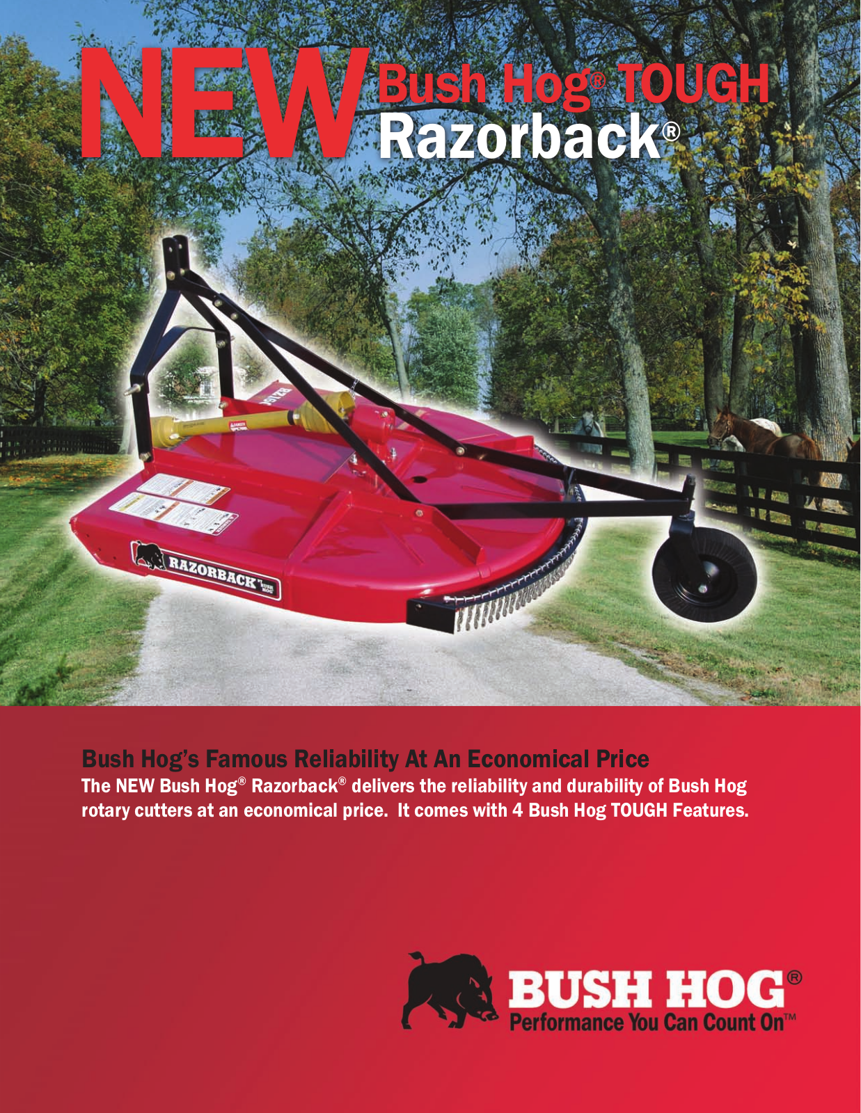 Bush Hog RZ160 User Manual