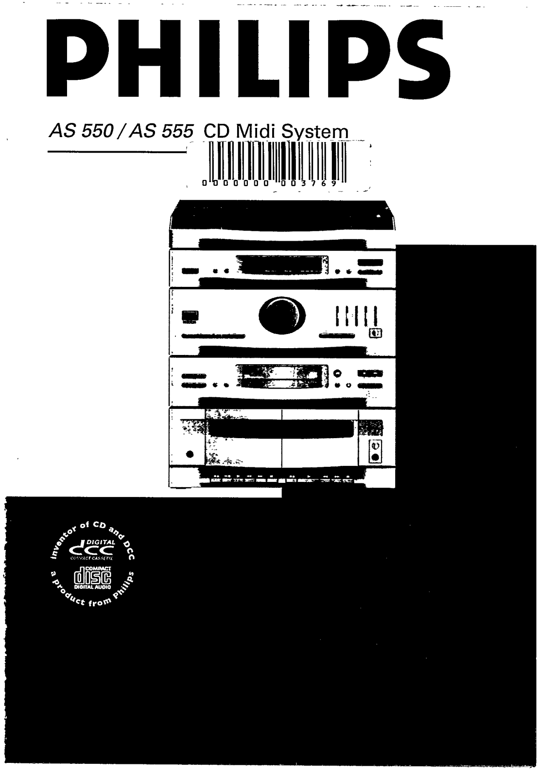 Philips AS550/21, AS550/20 User Manual