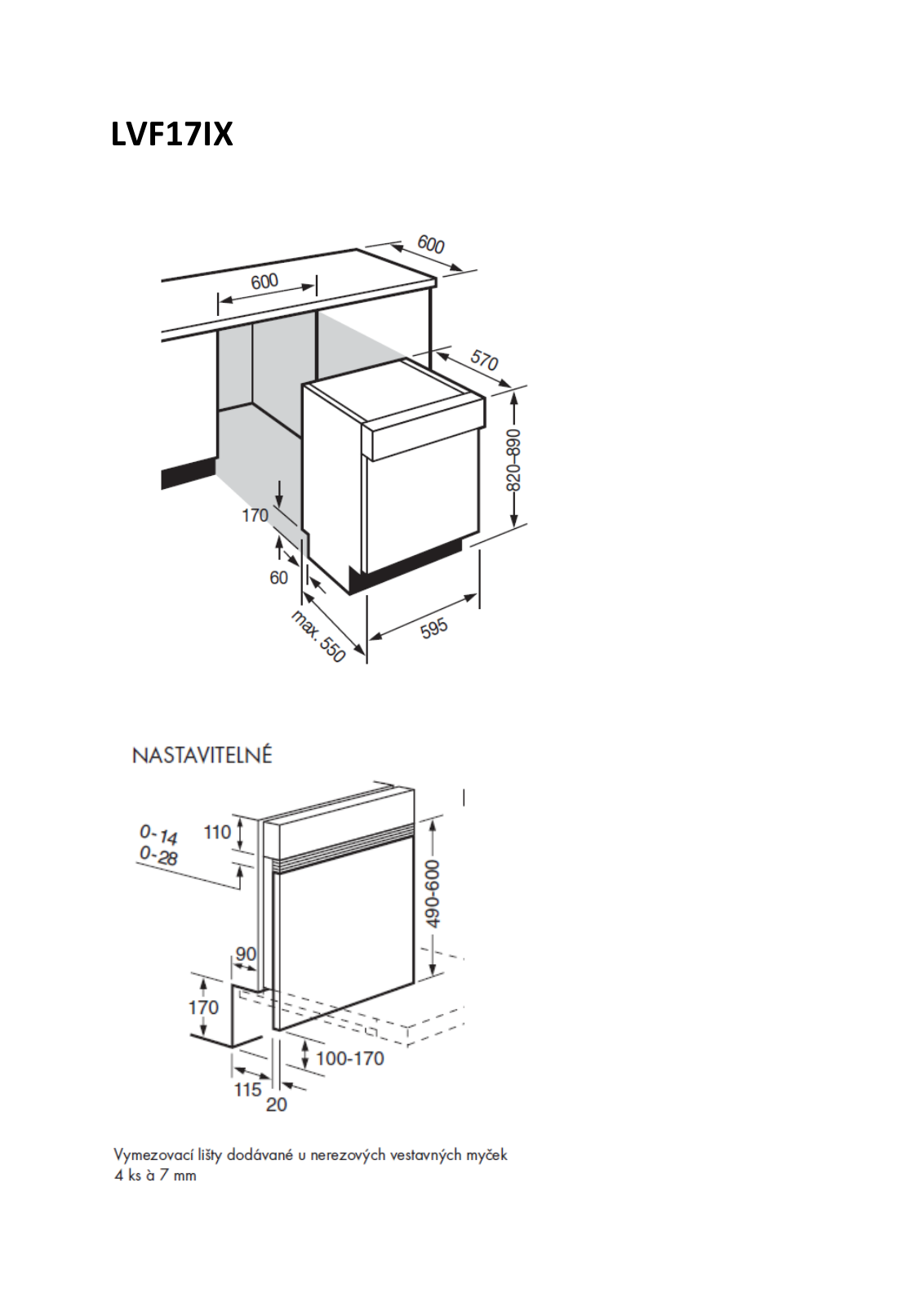 Fagor LVF17IX User Manual