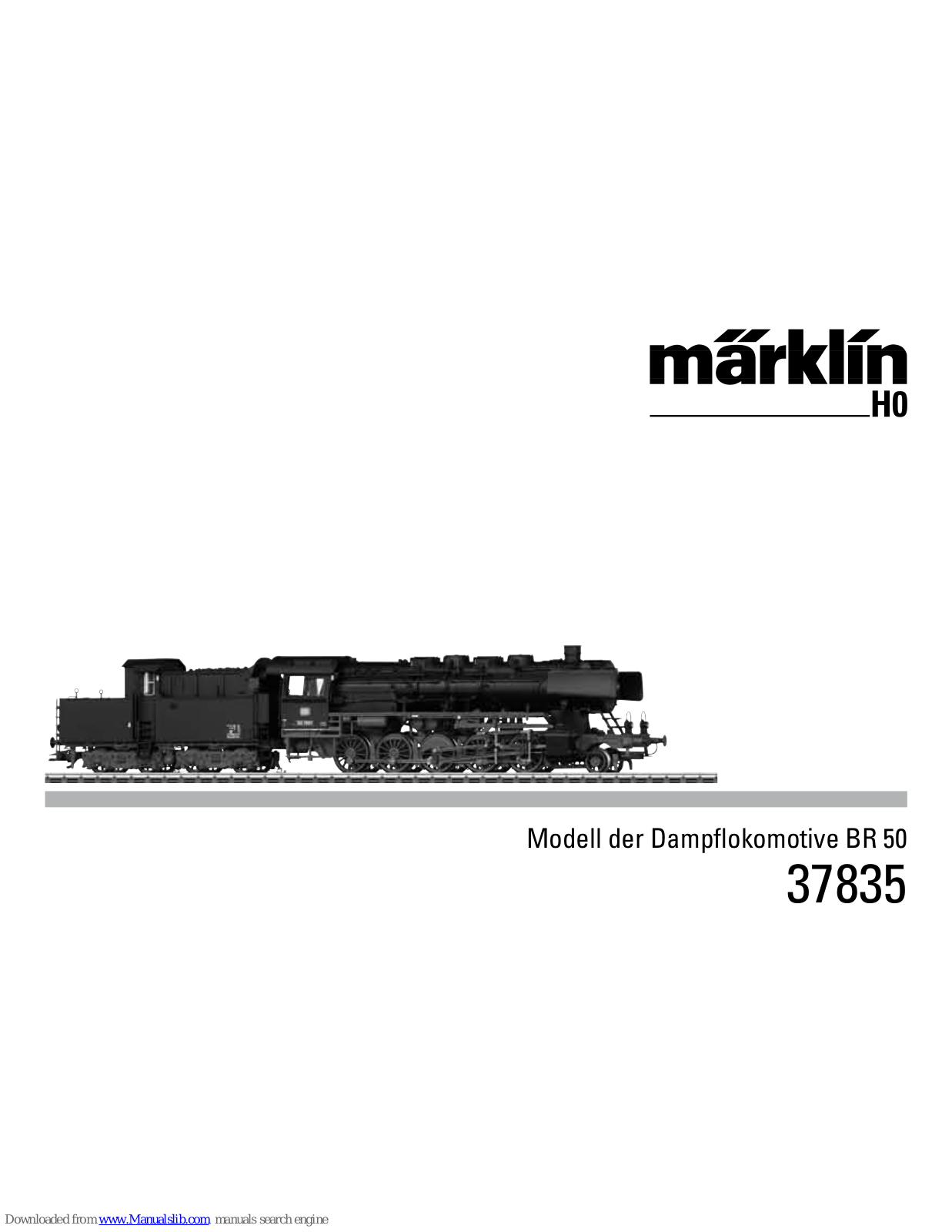 marklin 37835 User Manual - ManualMachine.com