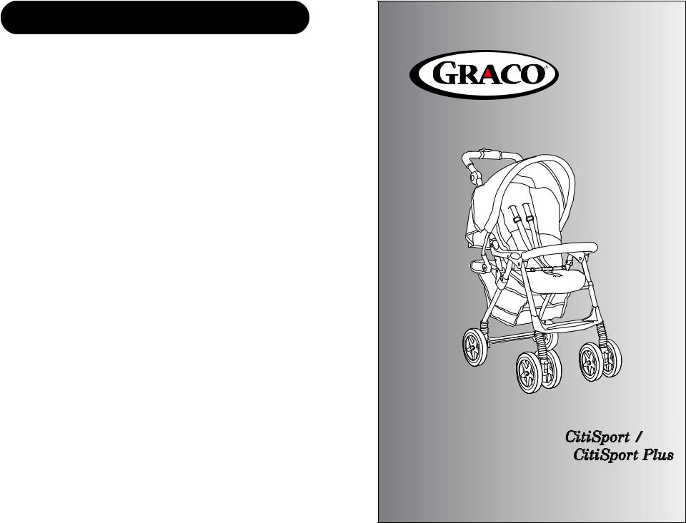 GRACO CITISPORT User Manual