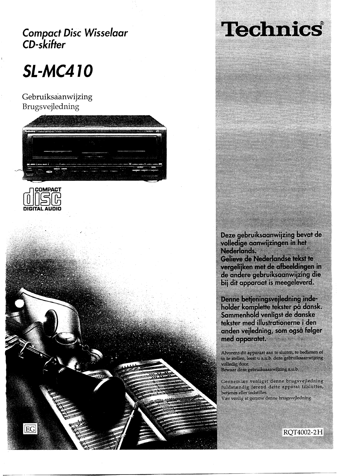 Panasonic SL-MC410 User Manual