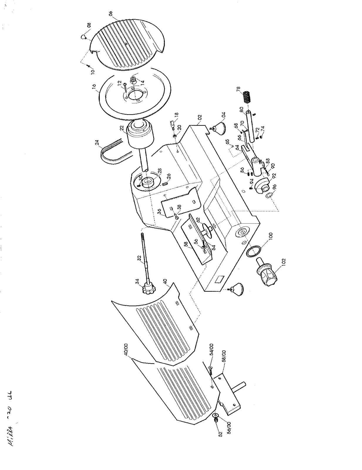 Sirman-Eurodib Mirra 220AI Parts List