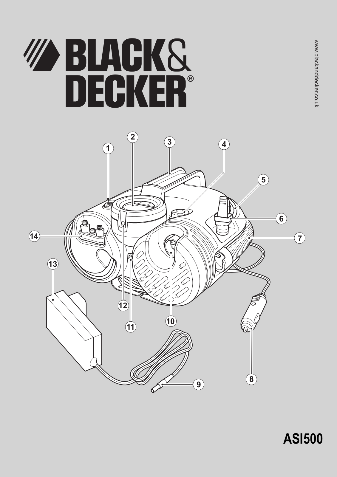 Black & Decker Asi500 Instruction Manual