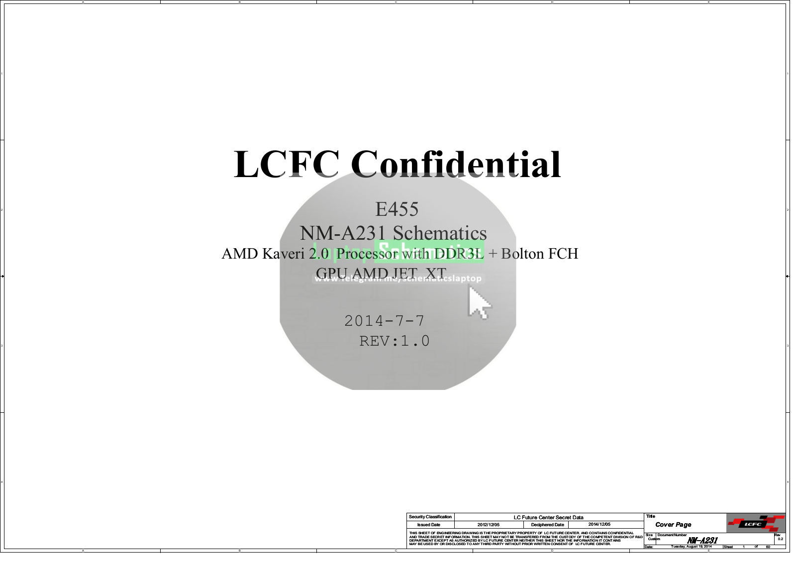 Lenovo ThinkPad Edge E445 Schematic